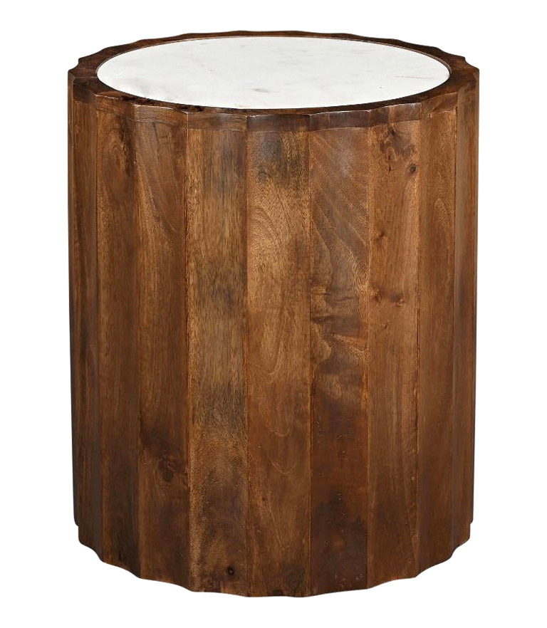 Corten End Table