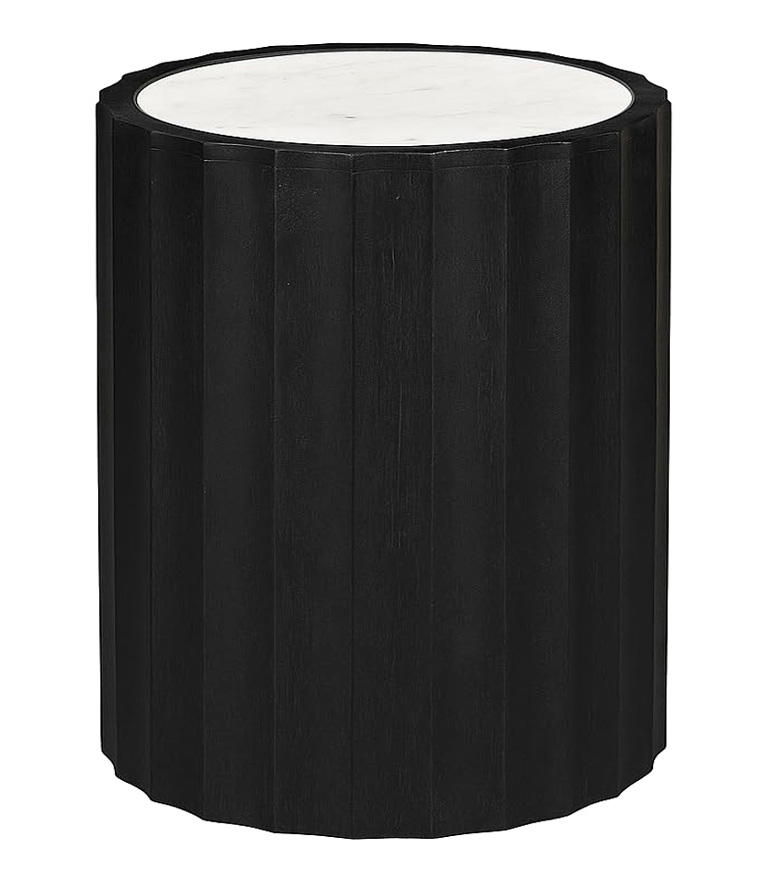 Corten Espresso End Table