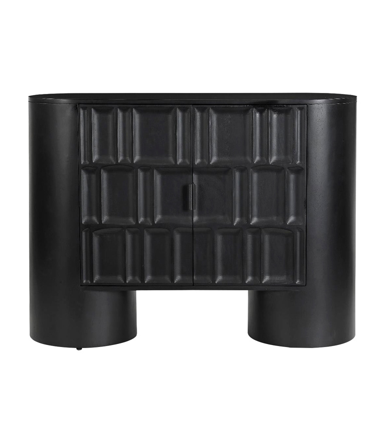 Noir Horizon 2-Door Cabinet