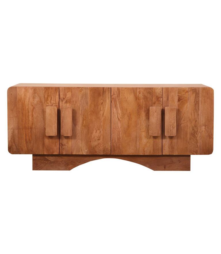 Archway 4-Door Sideboard (Natural)