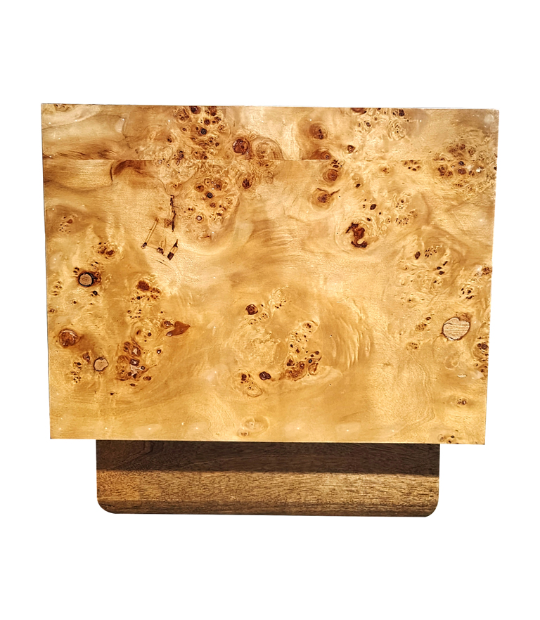 Cortina Burl End Table
