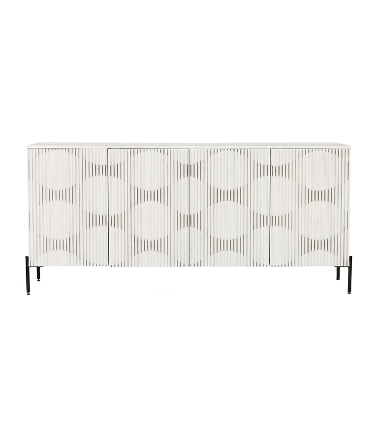 Ripple Moon 4-Door Sideboard