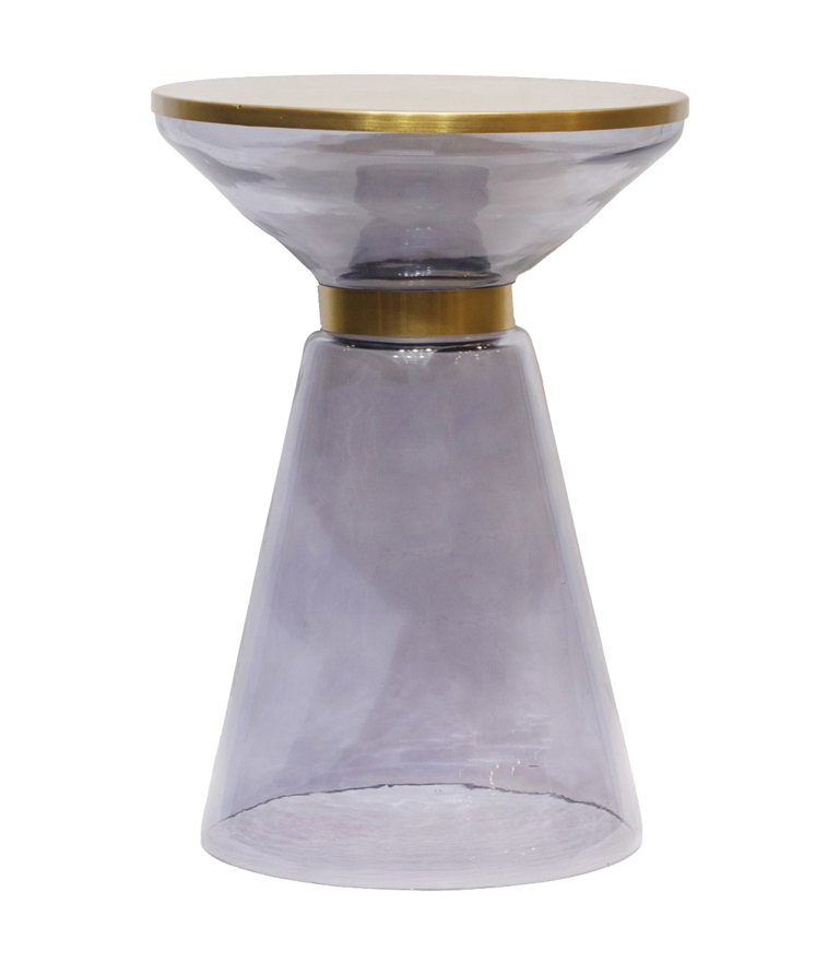 Mirelle Amethyst Side Table