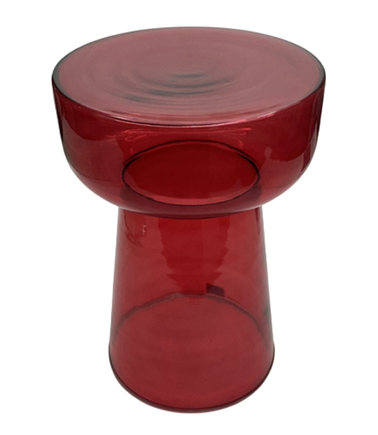 Keegan Garnet  Side Table
