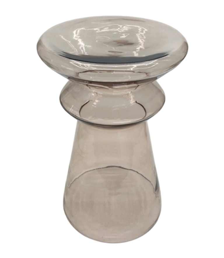Virex Light Smoke Side Table