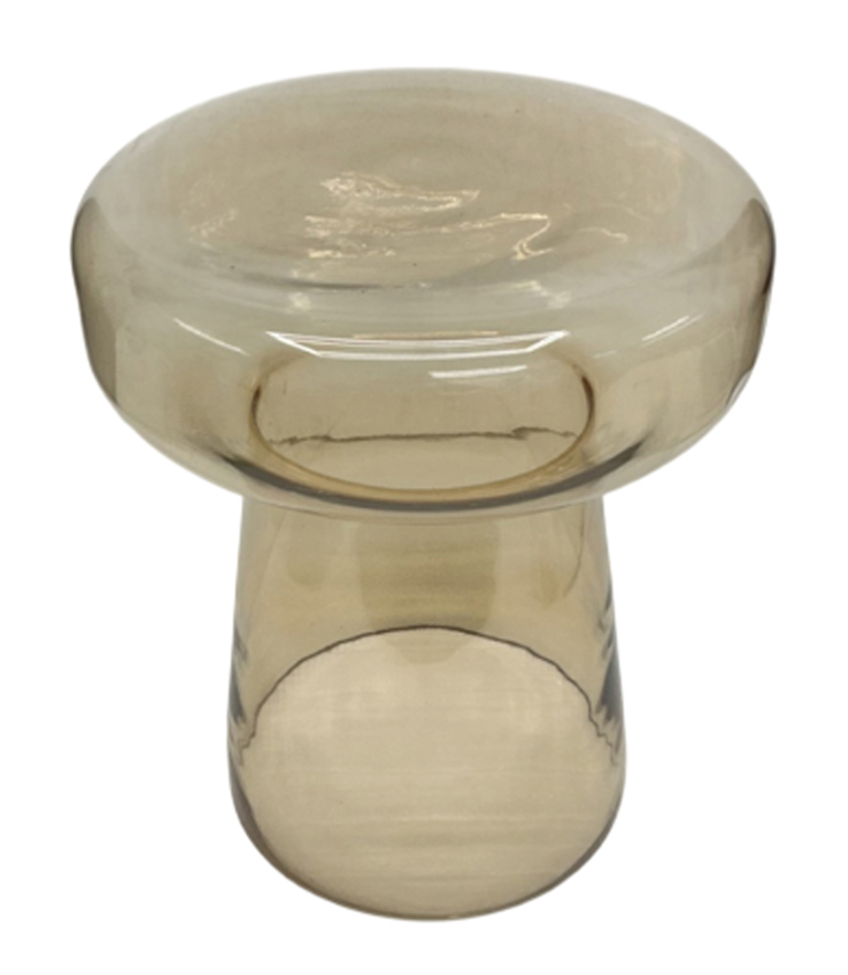 Delton Champagne Smoke Side Table